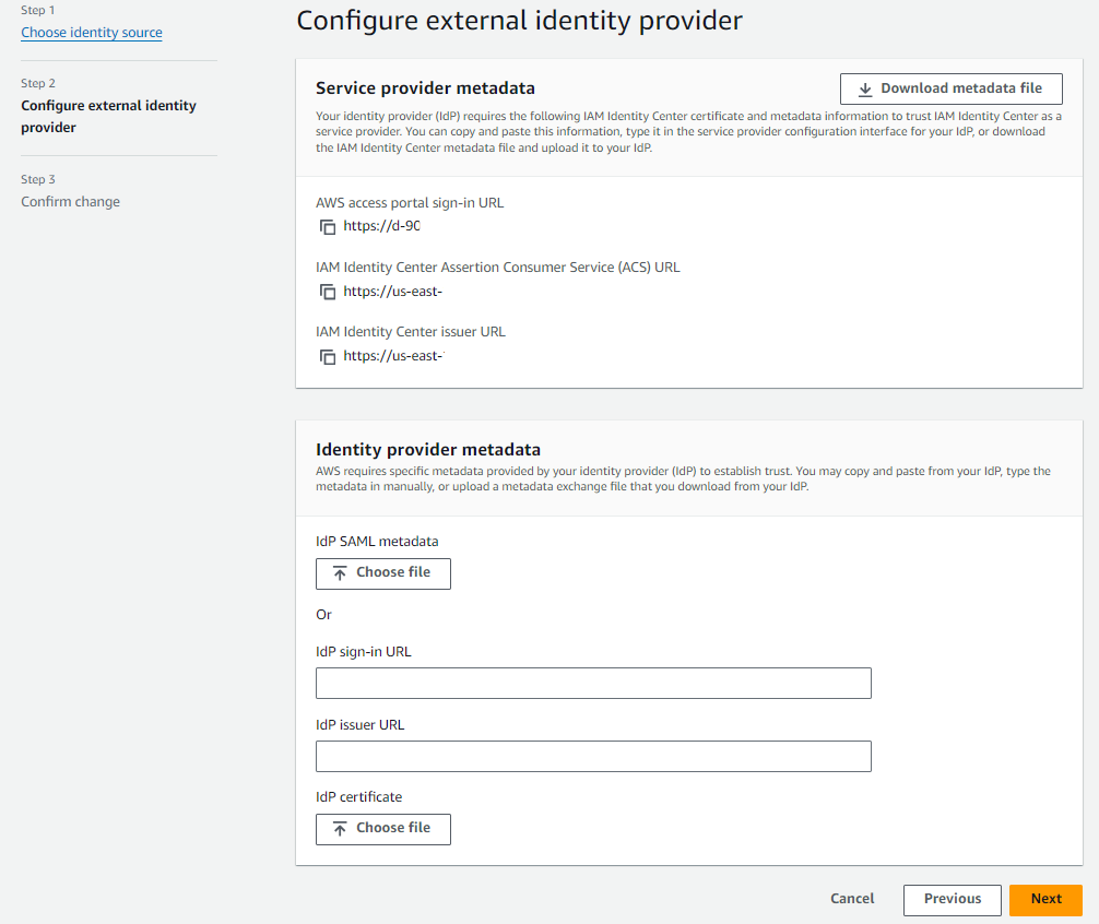 Enable IAM Identity Center